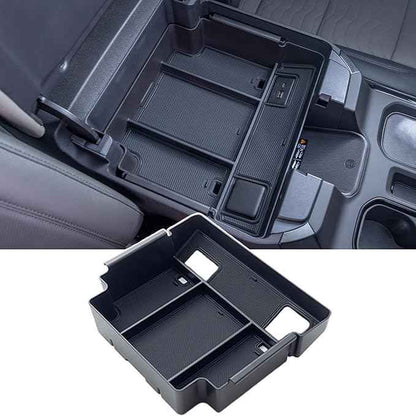 PIMCAR Full Center Console Organizer for 2023-2026 Refreshed Chevy Silverado/GMC Sierra 1500, 2024-2026 Silverado/Sierra 2500HD 3500HD (Full Console w/Bucket Seats ONLY)
