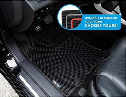CLIM ART All-Weather Car Floor Mats Compatible with Nissan Altima 2013-2015, Custom-Fit Heavy-Duty Floor Liners for Cars & SUVs, Car Accessories for Men & Women, Black - FL011513125