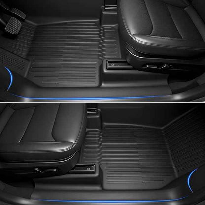 SUPER LINER 2025 2026 Tesla Model Y Juniper Floor Mats & Accessories & Extra-Thick TPE Cargo Liners, 9 PCS CabinProtect™ Pro Kit Full-Cabin Protection System(Only fit Premium&Performance)