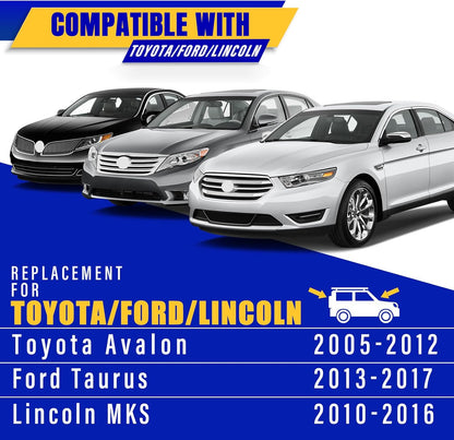 2 wipers Replacement for 2005-2012 Toyota Avalon/2013-2017 Ford Taurus/2010-2016 Lincoln MKS, Windshield Wiper Blades Original Equipment Replacement - 26"/20" (Set of 2) Pinch Tab