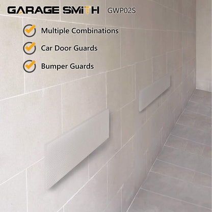 AMPULLA GWP02S Garage Wall Protector Car Door Protectors, Designed in Germany (2-Pack)
