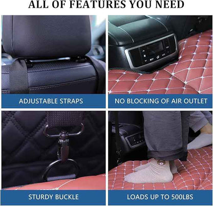 Non-Inflatable Truck Back Seat Bed Mattress, Portable Car Beds for Large Trucks, Double-Sided Folding Travel Bed F150/RAM Trucks/Toyota/Nissan