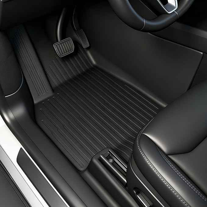 SUPER LINER 2025 2026 Tesla Model Y Juniper Floor Mats & Accessories & Extra-Thick TPE Cargo Liners, 9 PCS CabinProtect™ Pro Kit Full-Cabin Protection System(Only fit Premium&Performance)