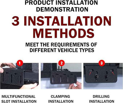 Mid-Size Pickup Fit for Overland Bed Rack/Adjustable Truck Cargo Carrier