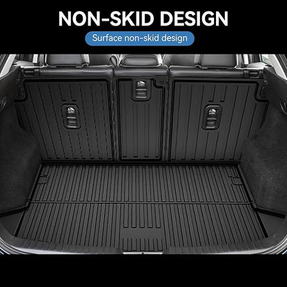 Cargo Liner with Backrest Mat Compatible with 2017-2025 Mazda CX-5 All Weather Protection CX5 Accessories