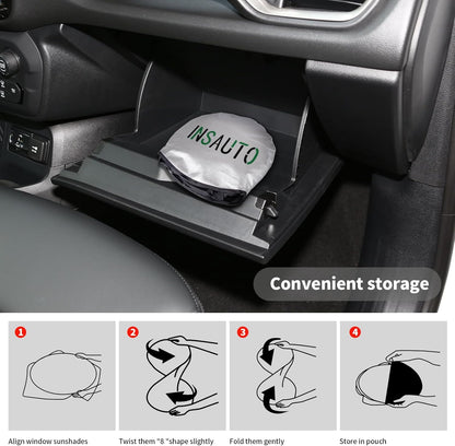 Sunshade for Honda Civic 2022-2025 2026 Sun Shade, Front Window Sun Visor Windshield Cover Custom Fit Civic (Not for 2022 Sport) Sedan, LX, EX, EX-L,Touring Keep Cool Car Accessories Blocks UV Rays