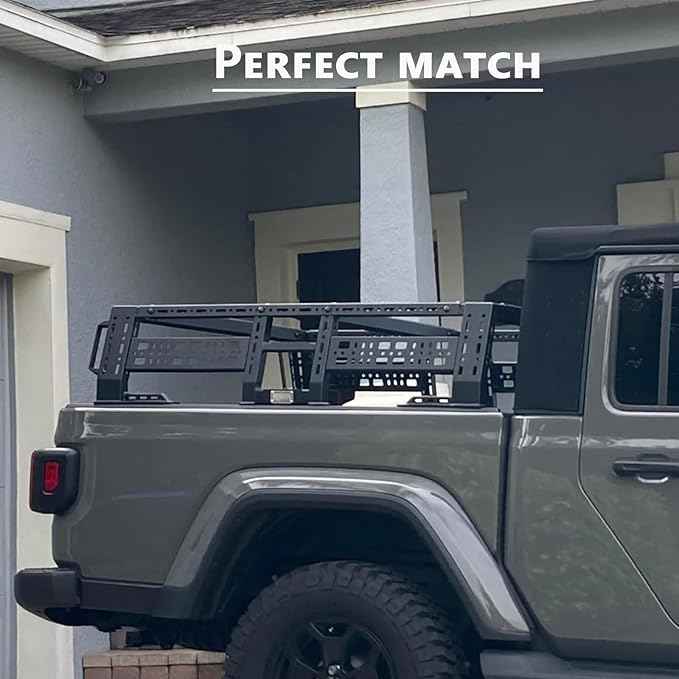 Mid-Size Pickup Fit for Overland Bed Rack/Adjustable Truck Cargo Carrier