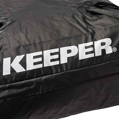 Keeper 07202 Weatherproof Rooftop Cargo Bag, 11 Cubic Feet, Black
