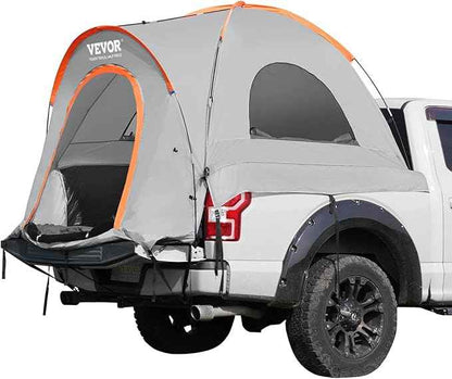 VEVOR SUV and Pickup Truck Camping Tents, Waterproof Double Layer Design with Carry Bag, Accommodates 2-9 Persons for Outdoor Activities