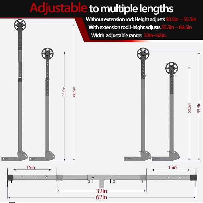 Truck Bed Extenders|4-Position Adjustable Truck & SUV Bed Extender Hitch Mount for Hauling Kayaks Ladders, Lumber & Large Gear |Durable Silver Hammered Scratch-Resistant Design|750lbs Capacity