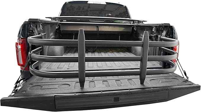 Truck Bed Extender for F-150 250 350, Silverado Sierra Ram 1500 2500HD, Tundra, Titan XD Pickup Trucks, 24" Bed Extension