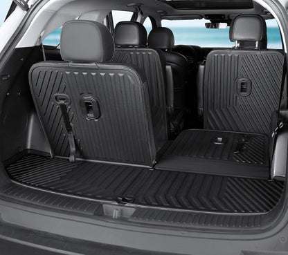 GALVAGNIATE Floor Mats for 2021-2024 2025 Kia Sorento 6-Seat/7-Seat (Not for Hybrid), All Weather TPE Floor Mat and 2-in-1 Cargo Liner with Backrest Mat for Sorento Accessories