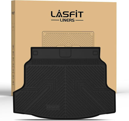 LASFIT Trunk Mat for Honda Civic Hatchback Sport 2017-2021, All Weather TPE Custom Fit Trunk Liner Trunk Tray Cargo Mat Cargo Liner Cargo Tray (Not for Sport Touring)
