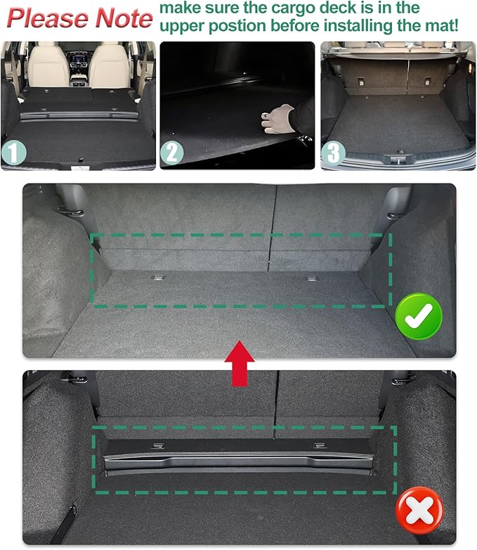 Original 2020-2022 CR-V Hybrid Floor Mats & Cargo Liner for Honda CRV Hybrid - Custom Fit TPE Floor Mats with Trunk Mat - All Weather Rubber Car Mats for Honda CR-V Hybrid 2020-2022