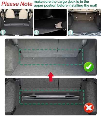 Original 2020-2022 CR-V Hybrid Floor Mats & Cargo Liner for Honda CRV Hybrid - Custom Fit TPE Floor Mats with Trunk Mat - All Weather Rubber Car Mats for Honda CR-V Hybrid 2020-2022