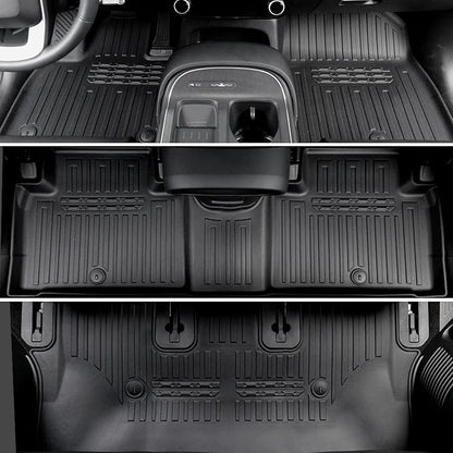 Floor Mats for Hyundai Palisade Gasoline 2026, All Weather Floor Mats Trunk Cargo Liner with Backrest Protectors Accessories, Full Coverage Set (Fit 7/8 Sests)