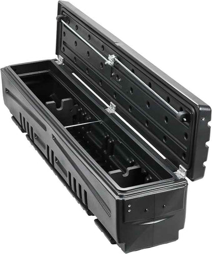 DU-HA DuHa 70800 Side Toolbox and Gear Storage Humpstor | Lockable Lid fits Under Most Tonneau Covers | Black Heavy-Duty Truck Bed Multifunctional Organizer | Enhanced Security | Proudly Made in USA