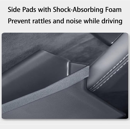 Suitable for Tesla Model Y (Juniper) 2025 / Model 3 (Highland) Door Handle Storage Box Organizer Tray (4-Piece Set Model Y Juniper 2025)