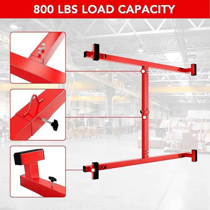 Truck Bed Lifter Box for Pickups Trucks, Heavy-Duty Truck Bed Lift Support 800 LBS Weight Capacity and Capacity Works On Beds