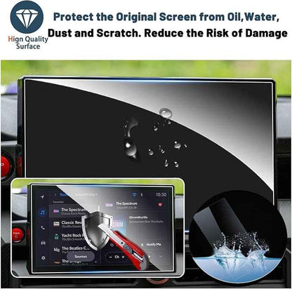 Ruiya Screen Protector for Toyota Tacoma 14" Radio Touchscreen 9HD Tempered Glass Compatible with 2024 2025 2026 Toyota Tacoma SR/SR5/Limited/TRD Sport/TRD Pro Accessories