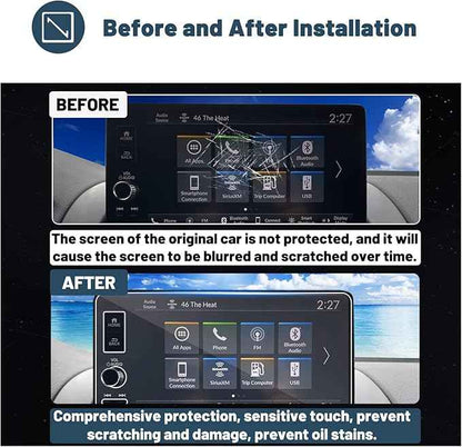 2025 Pilot Screen Protector for Honda Pilot 2025 Accessories 9HD Anti-glare Scratch Tempered Glass Compatible with 2023 2024 2025 Honda Pilot TrailSport/LX/Sport/EX-L/Touring/Elite - 9" Touchscreen