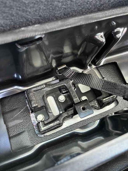 DuHa 20114 Behind-The-Seat Storage fits 2015-2026 Ford F150 Regular Cab | Black Heavy-Duty Behind-The-Seat Organizer | L 50" x W 6.5" x H 6.75" | Easy Setup