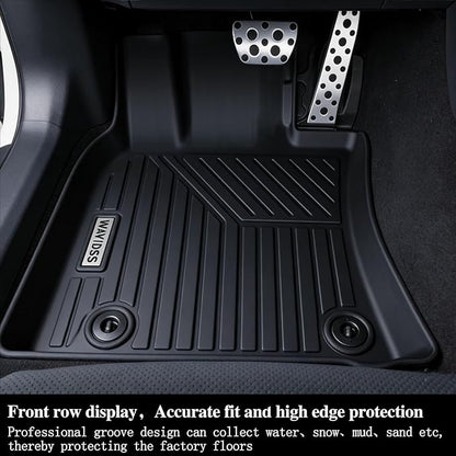 Floor Mats for 2026 Hyundai Palisade Gas Accessories, fit SE、SEL、SEL Convenience、SEL Premium、Limited、XRT、Calligraphy,TPE All Weather Protection Full Coverage Trunk Liner & Floor Liner for Palisade