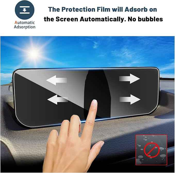 Ruiya Screen Protector for Mazda CX50 10.25" Display Touchscreen for 2023-2026 Mazda CX50 Accessories 9HD Tempered Glass Compatible with 2023 2024 2025 2026 Mazda CX-50