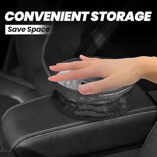 Gun Military Gear Arsenal Set Car Trash Can Waterproof Hanging Trash Bin Collapsible Garbage Can for Car Accessories Travel Camping Kitchen Home