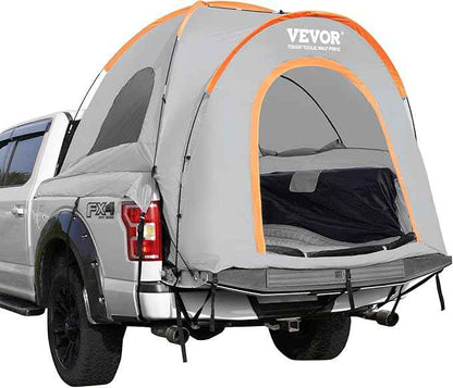 VEVOR SUV and Pickup Truck Camping Tents, Waterproof Double Layer Design with Carry Bag, Accommodates 2-9 Persons for Outdoor Activities