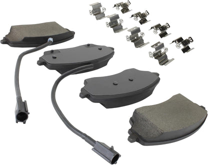 Premium Semi-Metallic Rear Brake Pads (1001-2467M) Compatible with Ram ProMaster 1500 2022-2024, Ram ProMaster 2500 2022-2024, Ram ProMaster 3500 2022-2024, Ram ProMaster EV 2024-2024