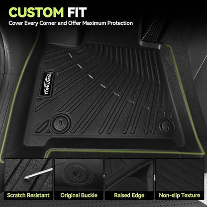 Tongama-Floor Mats for 2016-2020 Buick Envision, All Weather TPE Floor Liners & Trunk Mat for Buick Envision Waterproof Interior Accessories