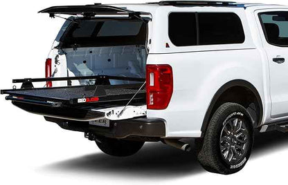 BEDSLIDE Classic (95" X 48") | 10-9548-CLB | Durable Sliding Truck Bed Cargo Organizer | Made in The USA, 1,000 lb Capacity (Black)