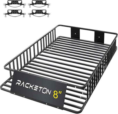 84” x 49” x 8” Large SUV Roof Rack Cargo Basket