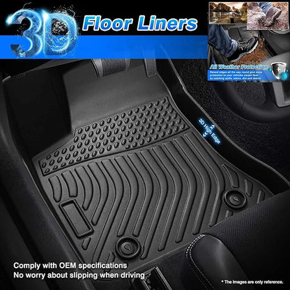 Cartist Floor Mats for Hyundai Tucson Gas 2022-2025 2026 (Not Fit Hybrid or PHEV), All Weather Cargo Liner for Tucson Accessories, Heavy Duty Tucson SE | SEL | Limited | XRT Car Mats, Car Accessories