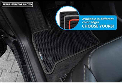 CLIM ART All-Weather Car Floor Mats Compatible with Hyundai Palisade 2020-2025, Custom-Fit Heavy-Duty Floor Liners for Cars & SUVs, Car Accessories for Men & Women, Black - FL011721120