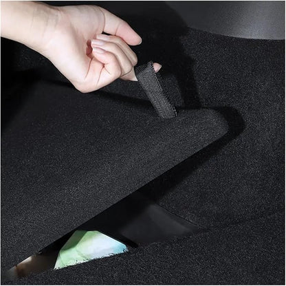 Compatible For Tesla Model Y Rear Trunk Organizer Side Storage Box, Car Accessories(Compatible For Model 3 1PC)