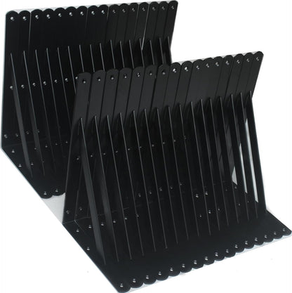 32 Pack L12 x H 8" Black Heavy Duty Shelf Brackets with Screws Metal Shelf Brackets Shelf Support Angle Brackets for Shelves L Brackets Heavy Duty Floating Shelf