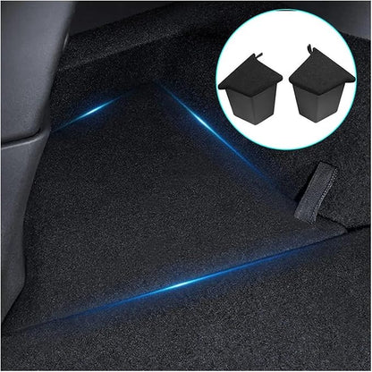 Compatible For Tesla Model Y Rear Trunk Organizer Side Storage Box, Car Accessories(Compatible For Model 3 1PC)