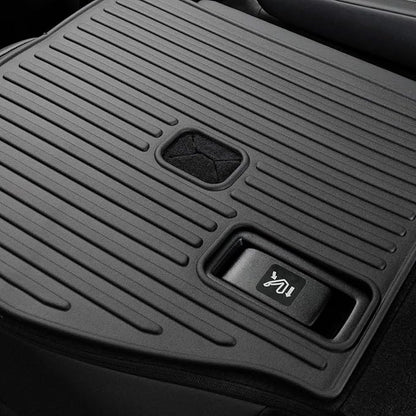 Kick Mats for 2024 2025 2026 Lexus TX 350 with 2nd Row Bench Seat, All Weather TPE Interior 7 Seats Backrest Mats Seat Back Covers Protector Car Mat Accessories for TX350 (2nd Row Kick Mats)