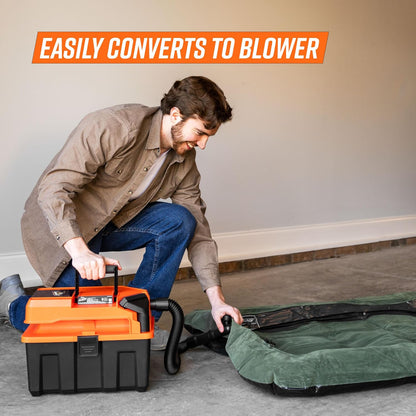 Armor All 2.5-Gallon 20V Cordless Wet Dry Vacuum – DVTB202 0902