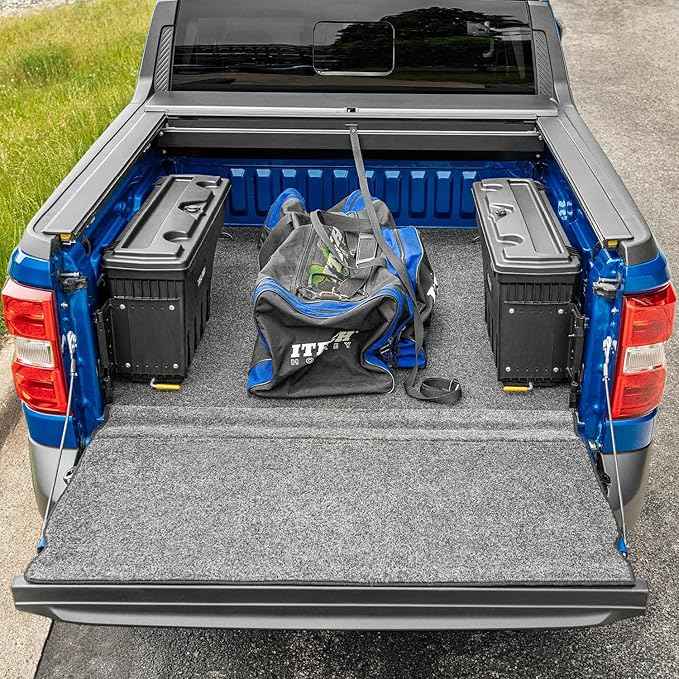 RealTruck UnderCover SwingCase Truck Bed Storage Box | SC105P | Fits 2020-2025 Chevy/GMC Silverado/Sierra 2500/3500HD Passenger Side