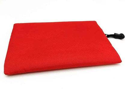 Red Emergency Bag First Aid Small Empty Travel Rescue Pouch First Responder Storage Medicine Pocket Bags for Car Home Office Kitchen Sport Ourdoors Bag Only (6x4.3)