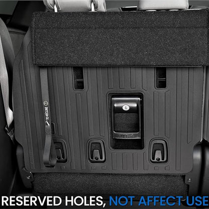 Backrest Mats for 2021-2025 2026 Toyota Sienna Fold Down 3rd Row Seat into the Well, All Weather TPE 3rd Row Seat Back Covers Trunk Area Accessories (Backrest Mat for 3rd-Row)