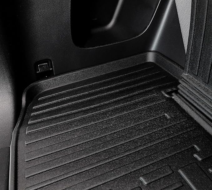 Floor Mats for 2024 2025 2026 Hyundai Santa Fe Car Mat Accessories(Fit Hybrid and Gas), All Weather TPE Cargo Mat Trunk Mat with Backrest Mats(Floor Mats+2-in-1 Cargo Mat)