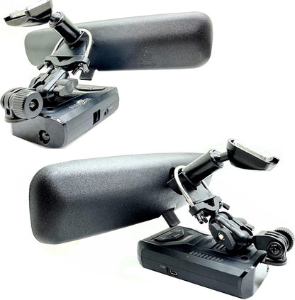 U-Bolt Radar-Detector Rearview Mirror Stem Mount for Uniden R1 R2 R3 R4 R7 DF1 DFR2 DFR3 DFR5 DFR6 DFR7 DFR8 DFR9 Radar Detector (for Uniden Radar Only)