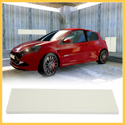 400x120x15mm Auto Garage Wall Guard Door Bumper Protector Anti Collision Water Resistance White Auto Replacement Parts
