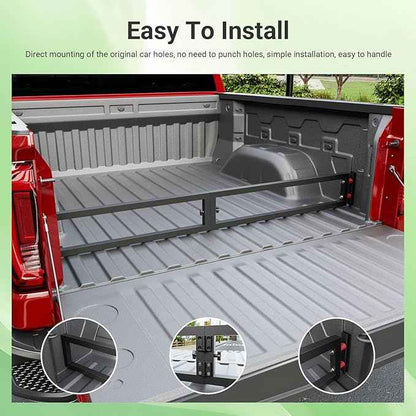 Truck Bed Divider Compatible with 2019-2026 Chevy Silverado GMC Sierra 1500 Truck Bed Organizer Cargo Manager Replacement for 19-26 Chevy Silverado Accessories (Compatible with 19-26 Silverado)