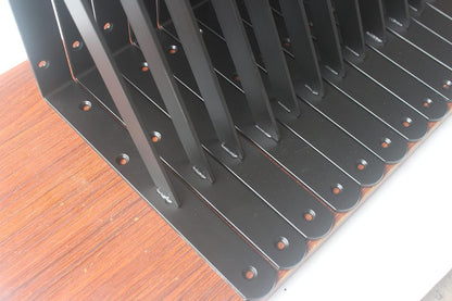 24 Pack L12 x H 8" Black Heavy Duty Shelf Brackets with Screws Metal Shelf Brackets Shelf Support Angle Brackets for Shelves L Brackets Heavy Duty Floating Shelf