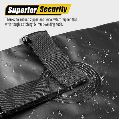 ARKSEN Hitch Cargo Carrier Bag for 19" x 53" Baskets Waterproof 10.75 Cubic Feet Large Capacity Luggage Storage (50" L x 16" W x 23" H) for Car Truck SUV RV or Trailer